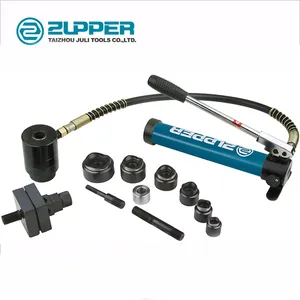 ZUPPER Hydraulic Punch Driver Hydraulisches Puncher-Loch, das Werkzeuge SYK-15 Stahlplatten-Locher-Werkzeug herstellt