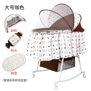 Nouveau berceau à bascule moderne pour bébé, portable 2-en-1, berceau et <span class=keywords><strong>lit</strong></span> d'enfant léger avec panier <span class=keywords><strong>de</strong></span> rangement, <span class=keywords><strong>lit</strong></span> bébé <span class=keywords><strong>pas</strong></span> <span class=keywords><strong>cher</strong></span> - Product Image 6
