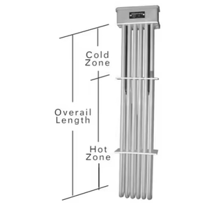 Chauffage tubulaire à immersion liquide de haute qualité, revêtu de PTFE, 70 cm, en forme de L - Product Image 2