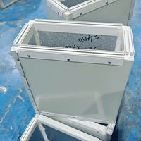 Panneau de conduit d'air d'isolation PIR HVAC mousse phénolique ignifuge avec plaque en aluminium pour les conduits de chambre froide de climatisation centrale