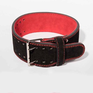 Fitness Body Building Genuine Leather Waist Protective Adjustable Weight Lifting <b>Belt</b> Custom Gym Leather Weightlifting <b>Belt</b> - Product Image 1