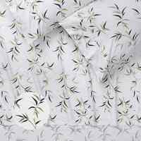 Tissu en microfibre durable, ensemble de draps de lit imprimés à motif floral et à poches profondes classiques pour la maison