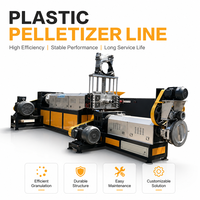 Machine de granulation de déchets plastiques personnalisée approuvée CE, granulateur à vis simple pour le recyclage du PVC, ABS, PS