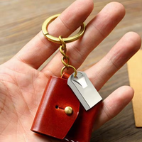 Clé USB de style porte-clés à vente chaude 2G 4G 8G 16G Clé mémoire 32G 64G 128G Mini clé USB 2.0 3.0