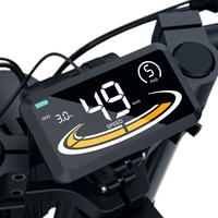 Vélo électrique tout-terrain GT20 pour adultes, moteur arrière sans balais 48V, assistance au pédalage à 5 niveaux, écran LCD, expédition depuis l'entrepôt de Pologne en 3-7 jours