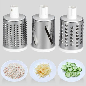 3-in-1 Manual Rotation <b>Vegetable</b> Fruit Slicer Round <b>Cutter</b> Potato Grater Spiralizer <b>Vegetable</b> Kitchen Home Tools - Product Image 3