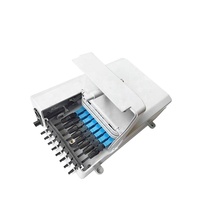 Boîtier de répartition de fibre optique 8 cœurs 1x8 pour usine, type NAP