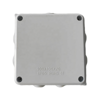 CO-NET IP65 étanche à la poussière ABS boîte de jonction en plastique blanc boîtier de bricolage boîte de projet électrique universelle pour l'extérieur