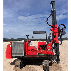 สว่านเจาะเสาเข็มเครื่องยนต์ดีเซลแบบเกลียวไฮดรอลิก CE - Product Image 5