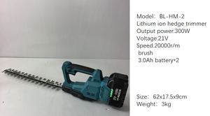 Scie à perche électrique sans balais 2-en-1, mini tronçonneuse, batterie 3.0Ah, poignée télescopique, <span class=keywords><strong>coupe</strong></span>-haies robuste pour l'élagage des arbres - Product Image 6