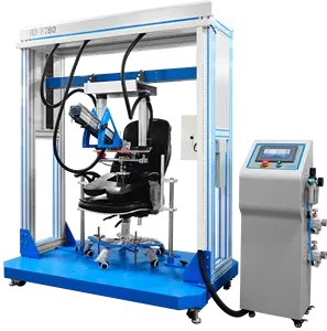 Horizontal Máquina de Teste De Dispositivo de Teste da Cadeira Apoio de Braço Encosto