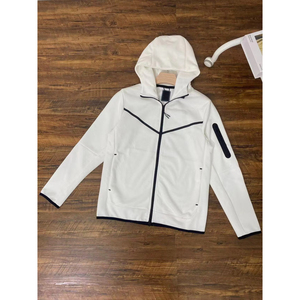 Conjunto Deportivo para Hombre, Sudadera con Capucha y Cremallera de Forro Polar Técnico, Ropa Deportiva para Correr, Logotipo Personalizado, Conjunto Completo - Product Image 6