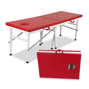 Lit <span class=keywords><strong>de</strong></span> <span class=keywords><strong>massage</strong></span> portable pour le corps entier, lit <span class=keywords><strong>de</strong></span> soin du visage à vendre, <span class=keywords><strong>table</strong></span> <span class=keywords><strong>de</strong></span> <span class=keywords><strong>massage</strong></span> avec trou pour le visage - Product Image 1