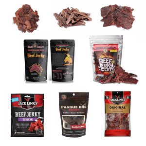 Hoàn toàn tự động dây kéo túi bao bì <span class=keywords><strong>doypack</strong></span> Pouch Snack Thịt khô thịt bò Jerky Trọng lượng máy đóng gói - Product Image 2