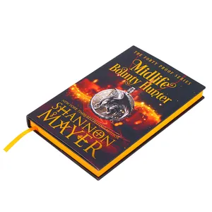 Professional Book Printing Services Custom Full Color Sprayed Edges Book Printing Magic Novels For Teenager