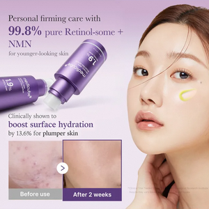 Suero Antienvejecimiento Coreano con Retinol y NMN, 30 ml, Reafirma la Piel Flácida, Suaviza las Líneas Finas y las Arrugas, Repara, Ligero - Product Image 2