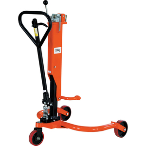 새로운 고급 수동 용량 <span class=keywords><strong>350kg</strong></span> 모바일 휴대용 오일 드럼 핸들러 배럴 캐리어 리프터 트롤리 트럭 - Product Image 6