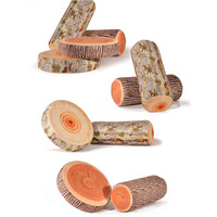 Coussins en peluche souples 3D, vente en gros, coussins en peluche, tailles mixtes, pierres en ble gris et doux, livraison gratuite