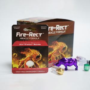 Haute qualité Rhino 69 médecine pilules emballage boîte de papier Rhino carte blister pour pilules sexuelles - Product Image 1