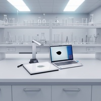 Analyseur d'images à lame numérique, machine de mesure de la surface des feuilles en laboratoire, équipement de test de contour des feuilles, testeur de surface des trous d'insectes