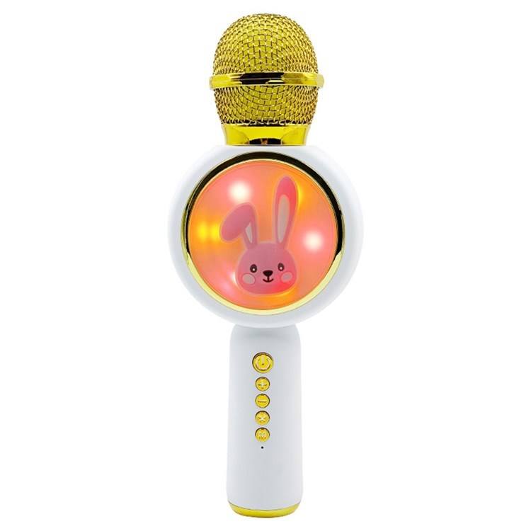 X6 Cute Rabbit Kids Microphone - Voice Changing TWS Karaoke Mic