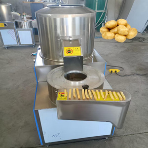 Machine 3-en-1 pour nettoyer, peler et couper les pommes de terre, machine à faire des frites, machine à faire des chips de pommes de terre - Product Image 1