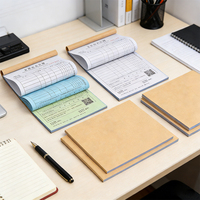 Papier NCR personnalisé sans copie autocopieuse, impression HD, anti-décoloration, robuste, durable, 2 ou 3 plis, avec logo imprimé, formulaires NCR sans carbone