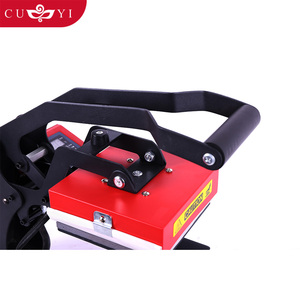 Cuyi 3 trong 1 Combo nhiệt Báo Chí in ấn Máy <span class=keywords><strong>cap</strong></span> Pen 15*15cm thăng hoa máy in cho Logo tùy chỉnh - Product Image 5