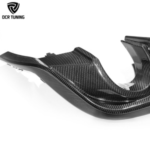 Difusor Trasero de Fibra de Carbono Seco para Volkswagen VW <span class=keywords><strong>GTI</strong></span> <span class=keywords><strong>Golf</strong></span> 8 2020+, Incluye Clip Nuevo, Reemplazo de Labio de Parachoques Trasero de Carbono Real para Auto - Product Image 4