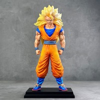 Nouvelle figurine d'action en PVC de dessin animé Super Saiyan JT Modified Star Track Three Goku, modèle de décoration de 35 cm