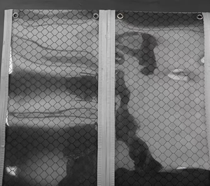 Rideau en PVC antistatique ESD Jinshi 0,25-1,0 mm * 1,37 mm, rideau de sécurité en PVC antistatique ESD pour salle blanche - Product Image 5