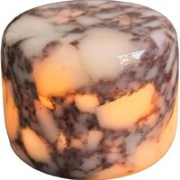 Lampe de chevet tactile en marbre Calacatta Viola naturel, faite à la main, écologique, sur pied, avec commande tactile, pour chambre à coucher et décoration intérieure