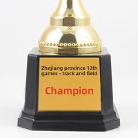 Personnaliser des trophées sportifs universels haut de gamme en métal avec logos exclusifs. Convient aux événements. Vente en gros disponible.