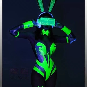<span class=keywords><strong>Costume</strong></span> da Performance per Ragazze Coniglio con Stampe Digitali Luminose, Abito da Festa per <span class=keywords><strong>Donne</strong></span> - Product Image 6