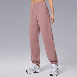 Pantalones Deportivos Casuales Holgados de Felpa para Mujer, Ropa de Otoño Invierno, Pantalones de Chándal de Alta Calidad - Product Image 1