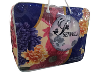 SENFELA — couverture de rastas en vison pour femmes, accessoire très doux, tactile, design géométrique, royal, peluche, impression 1 plis, 5.5kg, pour l'été