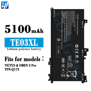 Baterai Laptop Te03xl untuk Hp TPN-Q173 VICTUS OMEN 2 Pro baterai Notebook Ion Lithium - Product Image 2