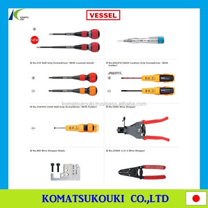 High Performance Japan VESSEL <b>Screwdriver</b> for Removing Screws with Comfortable Handle and Colorful Design - Product Image 2