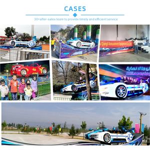 ट्रेलर फ्लाइंग कार 4 पी कताई सवारी ढहने से मनोरंजन की सवारी - Product Image 6