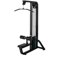 STELLARWAY Select Lat Pulldown, équipement de musculation commercial avec tube en acier Q235 de 3 mm, système de poulie silencieux