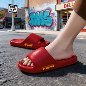 รองเท้าแตะลำลองสำหรับฤดูร้อนปี 2025 สำหรับผู้หญิง รองเท้าสไลด์ดีไซน์เท่ห์สำหรับคู่รัก รองเท้าแตะผู้หญิง รองเท้าสั่งทำพิเศษ - Product Image 1