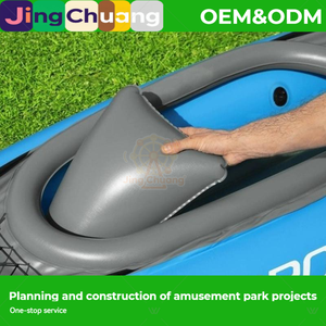 Kayak Individual Inflable Bestway65115, Bote Inflable, Bote de Pesca, Balsa de Goma, Canoa Plegable Reforzada - Product Image 2