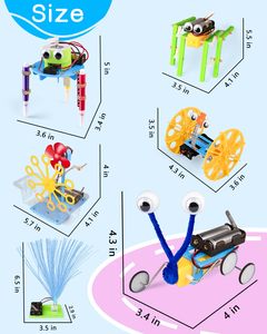 ชุดหุ่นยนต์ DIY ล่าสุด ชุดทดลองวิทยาศาสตร์สำหรับเด็ก ของเล่นเด็ก ชุดการศึกษา - Product Image 3