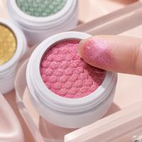 Palette de fards à paupières caméléon imperméable à l'eau, vegan, lumineuse, scintillante, métallique, haute pigmentation, maquillage en poudre, vente en gros, marque privée OEM