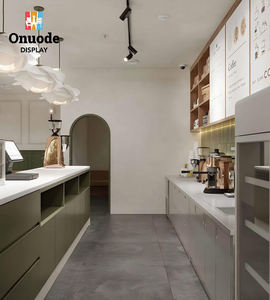 Exhibidor Personalizado para Quiosco de Café |   Mostrador y Vitrina para Cafetería Premium |   Solución Integral para Equipamiento de Tiendas - Product Image 4