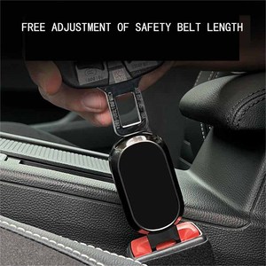Extension de boucle de clip de <span class=keywords><strong>ceinture</strong></span> de <span class=keywords><strong>sécurité</strong></span> automatique en métal pour voitures - Product Image 2