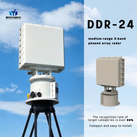 Radar de drone pour l'identification d'oiseaux et de drones, portée de 5 km, petite taille, installation facile, seuil adaptatif