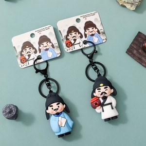 Ciondolo Creativo a Forma di Poeta, Accessori per Gioielli Cartoon, Portachiavi Li Bai <span class=keywords><strong>Du</strong></span> <span class=keywords><strong>Fu</strong></span>, Ciondolo per Zaino, Piccolo Regalo per Studenti - Product Image 2