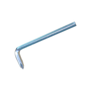 Juego de llaves hexagonales tipo L, métricas, galvanizadas, de 7 puntas, de doble propósito, llave cruzada de lado corto - Product Image 2
