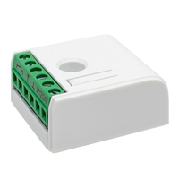 Relais RF 433,92 MHz 12-24 V CA/CC, récepteur 1 canal compatible avec télécommande 433 MHz à code fixe et à code roulant pour garage